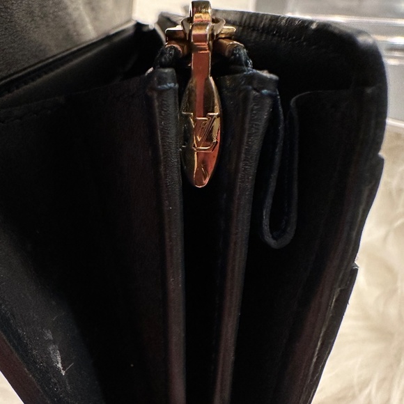 RARE Emerald Green Vernis Louis Vuitton Sara Wallet - Picture 12 of 13